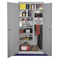 Steel Cabinets Usa 24 ga. Steel Storage Cabinet, 36" W, 72" H AF-361-G